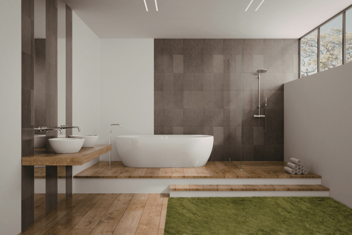 Luxury bathroom renovation