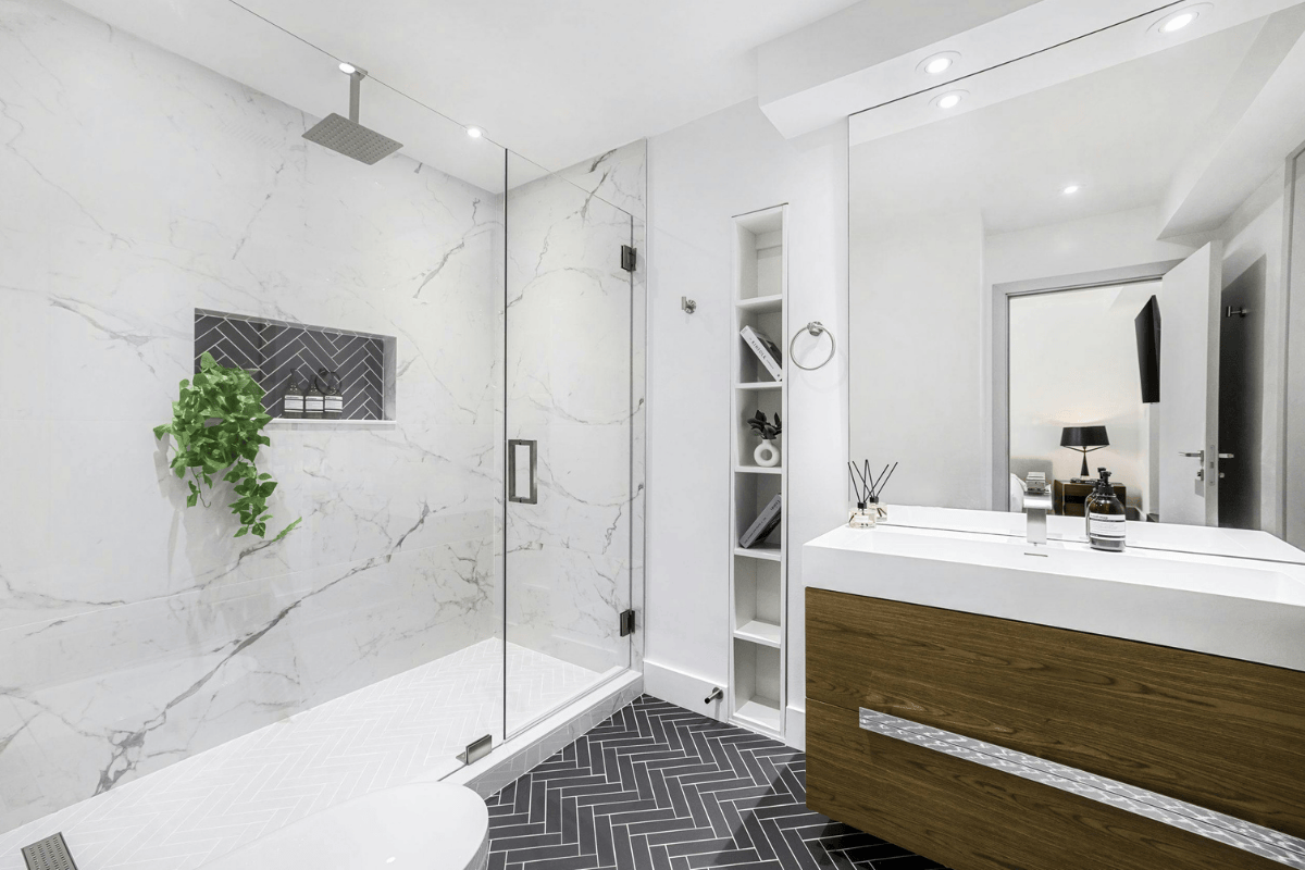 Ensuite bathroom renovation