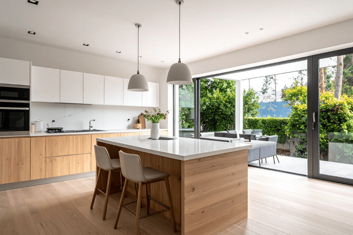 Modern kitchen renovation