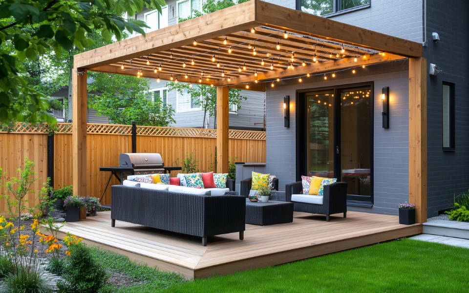 After — outdoor living space